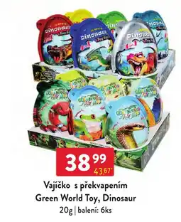 Qanto Green World Toy Vajíčko s překvapením Dinosaur nabídka