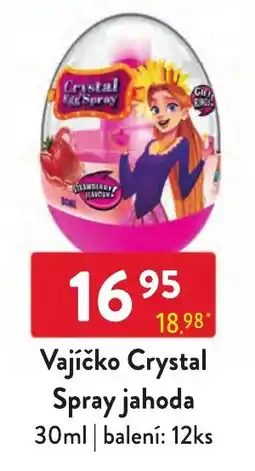 Qanto Crystal Vajíčko Spray jahoda nabídka