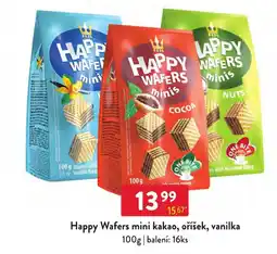 Qanto Happy Wafers mini kakao, oříšek, vanilka nabídka