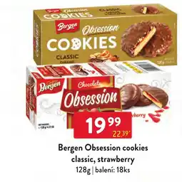 Qanto Bergen obsession cookies classic, strawberry nabídka
