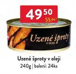 Qanto Uzené šproty v oleji nabídka
