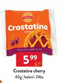 Qanto Sedita crostatina cherry nabídka