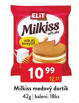 Qanto Elit milkiss medový dortík nabídka