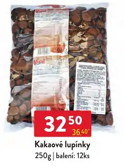 Qanto Viva kakaové lupínky nabídka