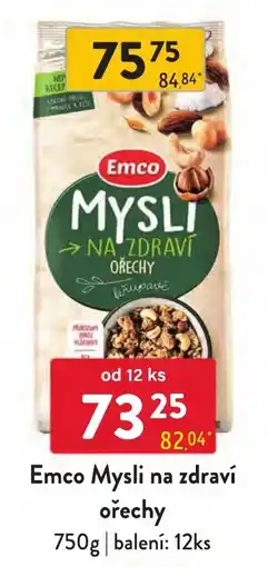 Qanto Emco Mysli na zdraví ořechy nabídka