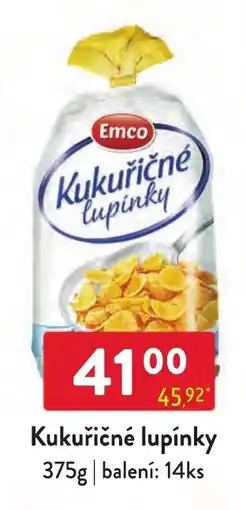 Qanto Emco Kukuřičné lupínky nabídka