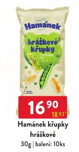 Qanto Hamánek hráškové krůpky nabídka
