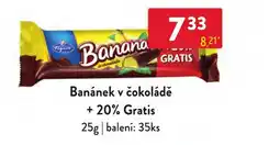 Qanto Figaro Banánek v čokoládě nabídka