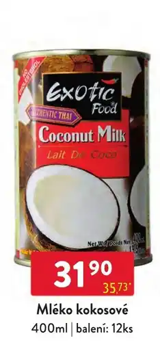 Qanto Exotic Food mléko kokosové nabídka