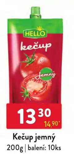 Qanto Hello kečup jemný nabídka