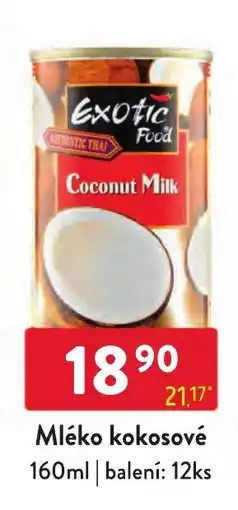 Qanto Exotic Food Mléko kokosové nabídka