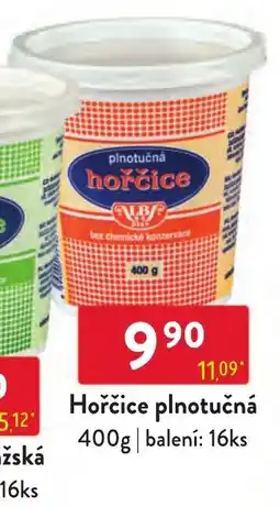 Qanto Hořčice plnotučná nabídka