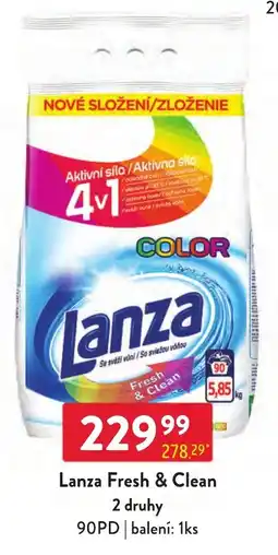 Qanto Lanza Fresh & Clean nabídka