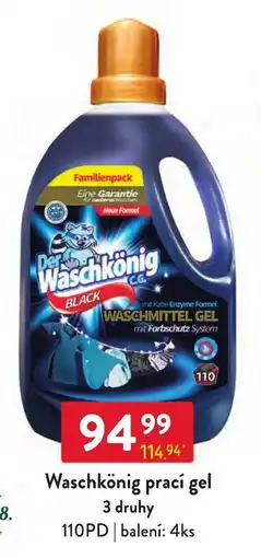 Qanto Waschkönig prací gel nabídka