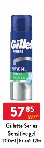 Qanto Gillette Series Sensitive gel nabídka