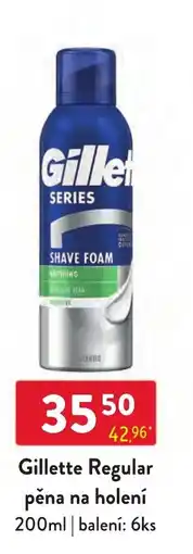 Qanto Gillette Regular pěna na holení nabídka