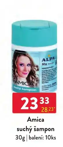 Qanto Alpa amica suchý šampon nabídka