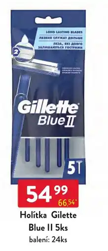 Qanto Holítka Gilette Blue II nabídka
