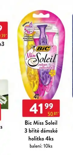 Qanto Bic Miss Soleil 3 břité dámské holítka nabídka