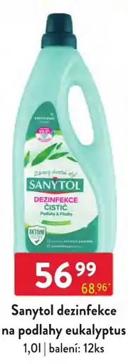 Qanto Sanytol dezinfekce nabídka