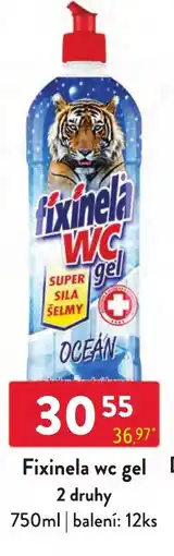 Qanto Fixinela wc gel nabídka