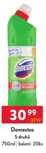 Qanto Domestos 5 druhů nabídka