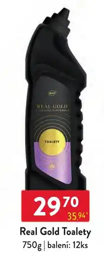 Qanto Real Gold Toalety nabídka