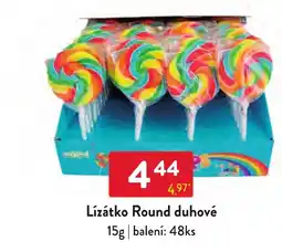 Qanto Lízátka Round duhové nabídka