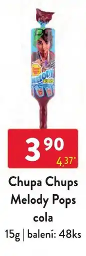 Qanto Chupa Chups Melody Pops cola nabídka