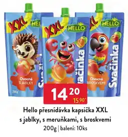 Qanto Hello přesnídávka kapsička XXL nabídka