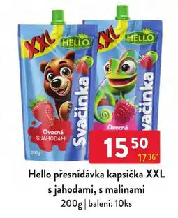 Qanto Hello přesnídávka kapsička XXL nabídka