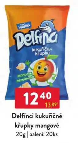 Qanto Delfinci kukuricne krupky mangove nabídka