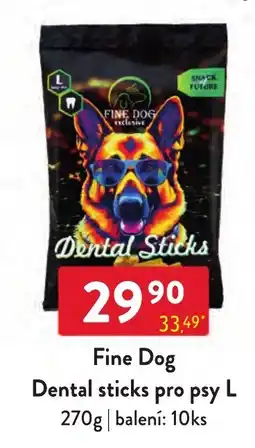 Qanto Fine Dog Dental sticks pro psy L nabídka