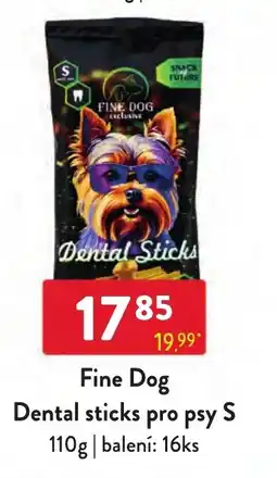 Qanto Fine Dog Dental sticks pro psy S nabídka