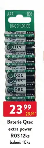 Qanto Qttec extra power R03 nabídka