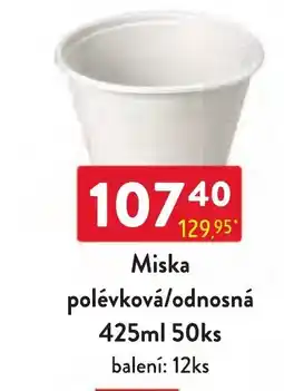 Qanto Miska polévková/odnosná nabídka