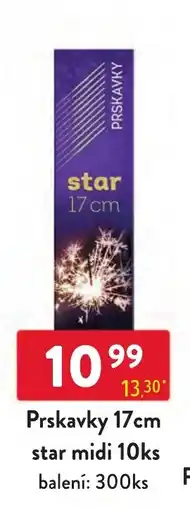 Qanto star prskavky nabídka