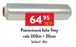 Qanto Potravinová folie 9my role nabídka