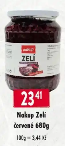 Qanto Nakup Zelí červené nabídka