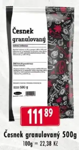 Qanto Česnek granulovaný nabídka