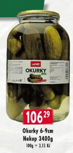 Qanto Nakup okurky nabídka