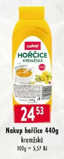 Qanto Nakup hořčice kremžská nabídka