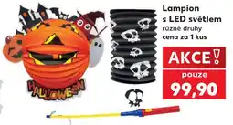Kaufland Lampion s LED světlem nabídka