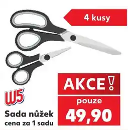 Kaufland W5 sada nůžek nabídka
