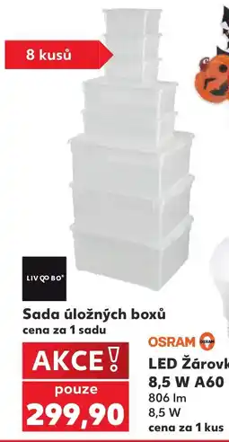 Kaufland Livbo Sada úložných boxů nabídka