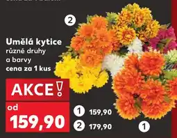 Kaufland Umělá kytice nabídka