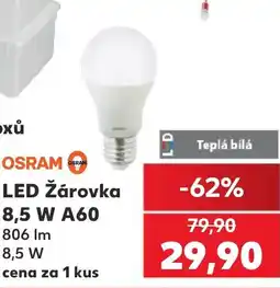 Kaufland Osram led žárovka nabídka