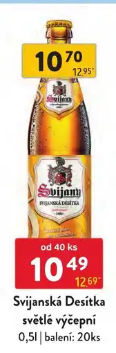 Qanto Svijany Svijanská Desítka nabídka