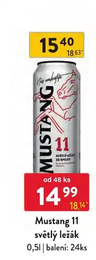 Qanto Mustang světlý ležák nabídka