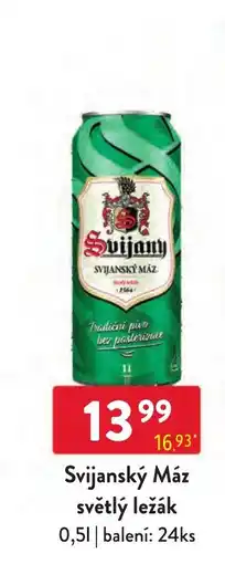 Qanto Svijany světlý ležák nabídka